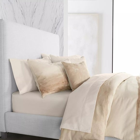 Vera Wang Bedding King Vera Wang Tan Watercolor Ombre Comforter 3pc